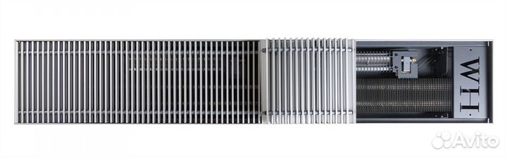 Конвектор в пол kwhv 350-105-2400 мощность 6247 Вт