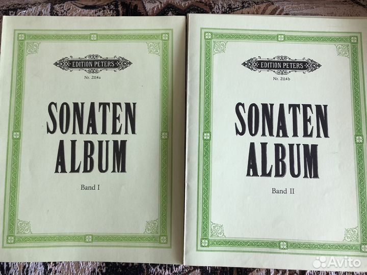 Ноты для фортепиано. Сонаты: Гайдн, Моцарт