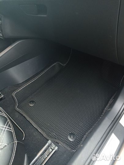 Коврики эва ева eva 3D Skoda Rapid 1 с бортами