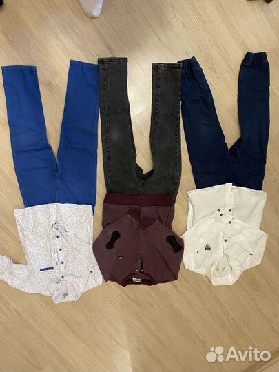 Комплект одежды на мальчика 116 отдам пакетом