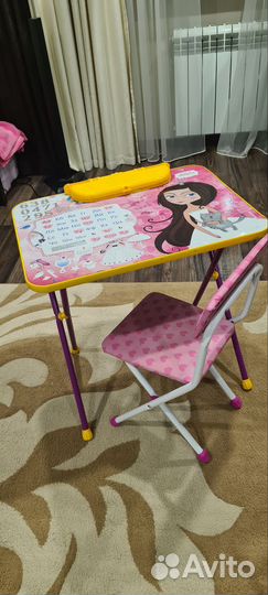 Детский стол и стульчик Ника