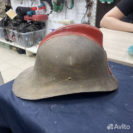 Каска Шлем Пожарного 1950-1960 годы (Сзр)