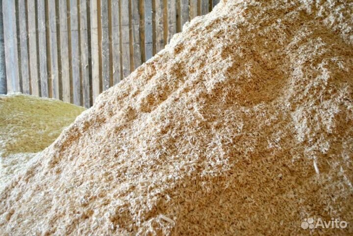 Опилки мелкие сухие в мешках 50л в Чехове