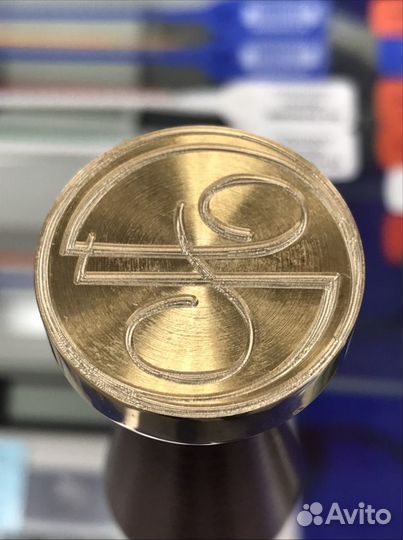 Сургучная, латунная печать, металлическая печать