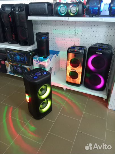 Акустические системы, колонки аккумуляторные