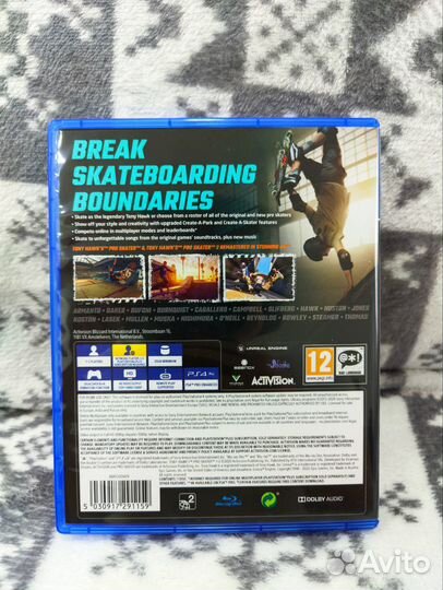 Tony Hawk’s Pro Skater 1+2 PS4