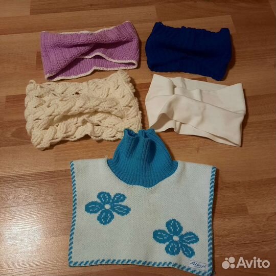 Снуды, шапки, перчатки, шарфы