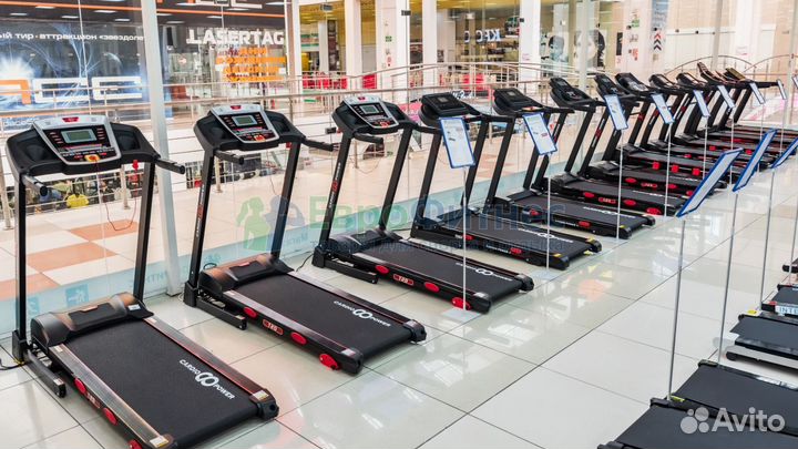 Беговая дорожка мощная