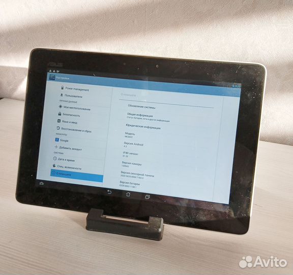 Планшет asus me302c