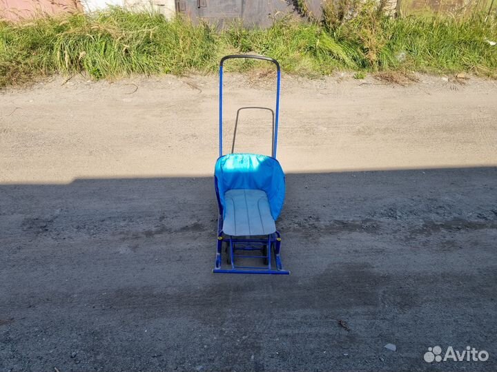 Детские санки с колесами