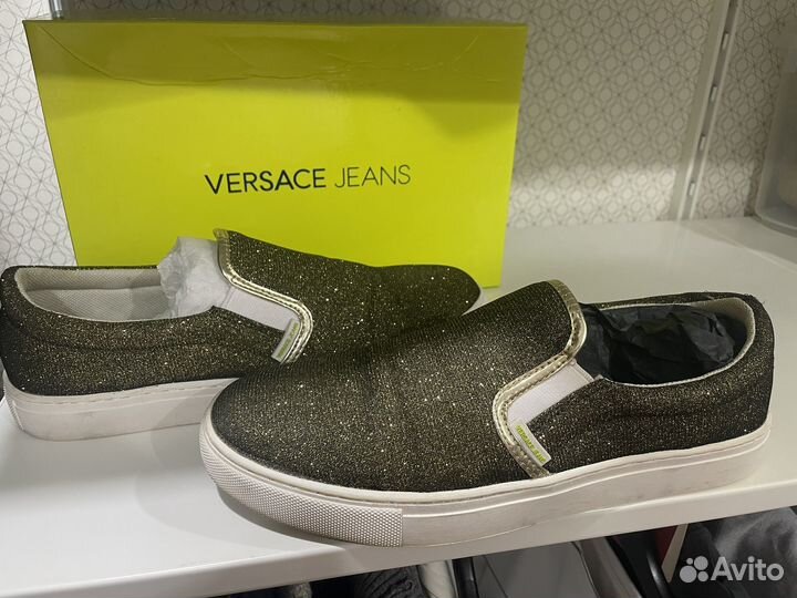 Слипоны versace