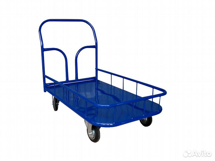 Тележка платформенная с бортиком 150 мм. тпб 7
