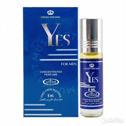 Духи масляные Yes - Al Rehab 6 мл, О.А.Э