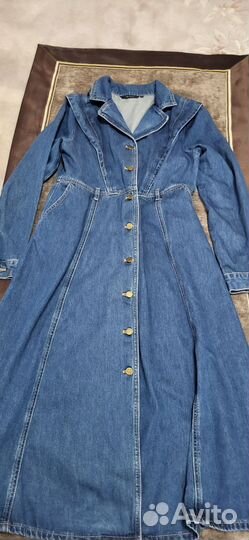 Джинсовое платье