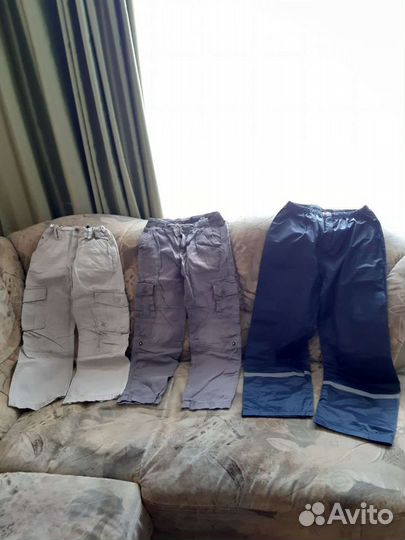 Толстовки, ветровка, поло, штаны, шорты на 134-140