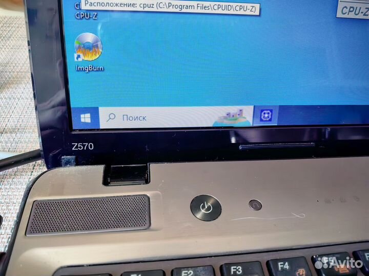 Ноутбук lenovo z570
