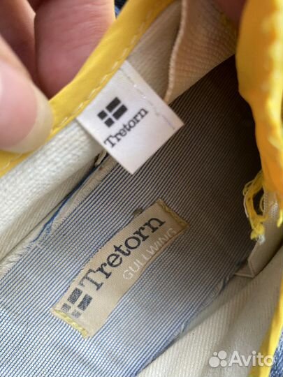 Кеды из парусины Tretorn оригинал бу