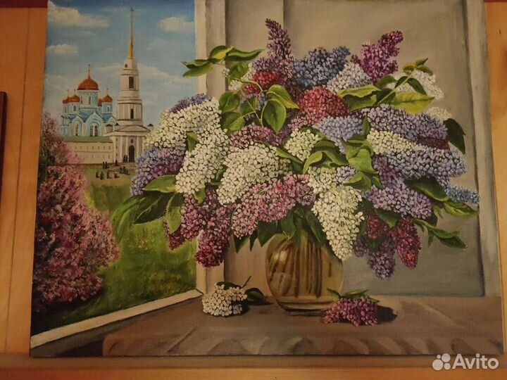 Картина маслом на холсте 