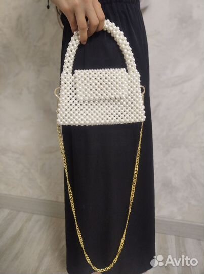 Сумка из бусин ручной работы