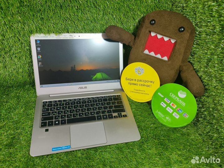 Тонкий стильный Asus с SSD и Full-HD. Гарантия