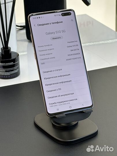 Samsung Galaxy S10 5G Single sim, 8/256 ГБ