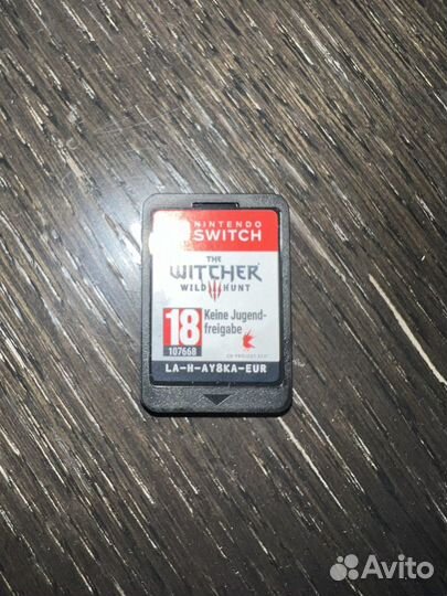 Картридж Witcher 3 RUS nintendo switch