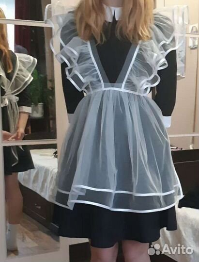 Школьный фартук и платье