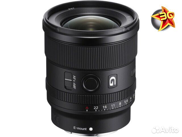 Объектив Sony FE 20mm f/1.8 G (SEL20F18G)