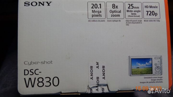 Фотокамера sony