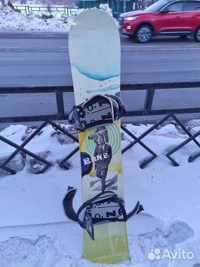 Сноуборд с Креплением