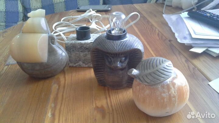 Подсвечник из натурального камня фигурки из камня