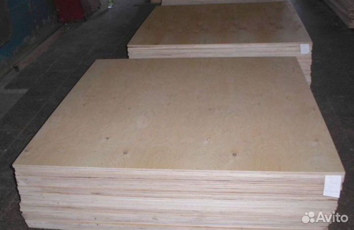 Фанера фк 4/4/24 мм