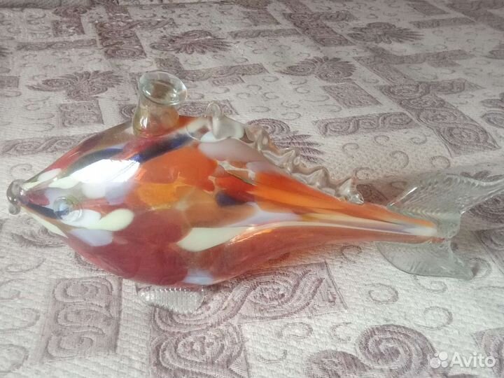 Рыба стеклянная сувенирная