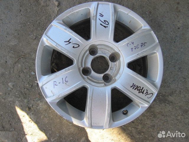 Диск колесный литой R16 4*108 j6,5 ET26 DIA65,1 (c