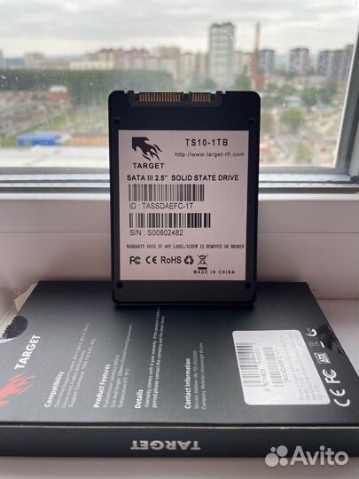 Новый Ssd на 1tb