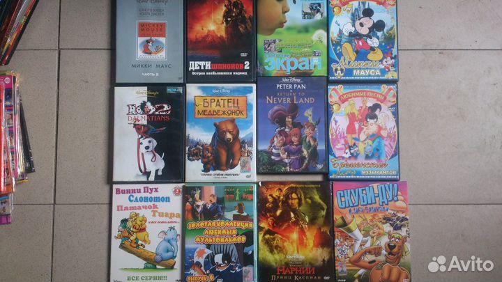 Мультфильмы и сказки на DVD