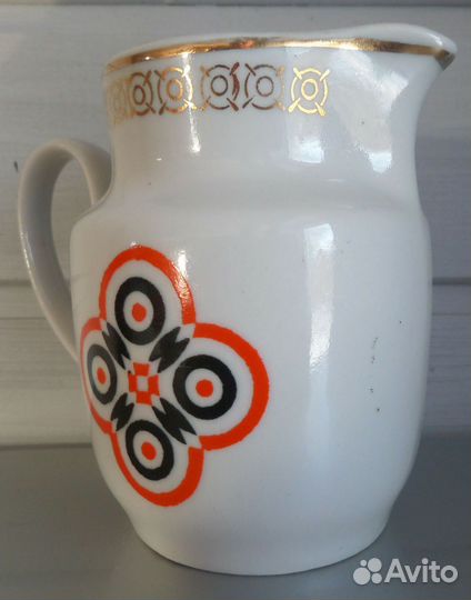 Молочник Сливочник Соусник Рижский фарфор