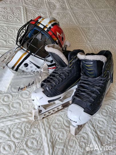 Коньки хоккейные вратарские Bauer