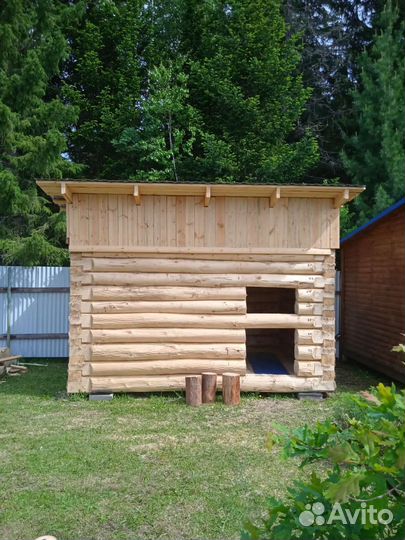 Сруб для бани 3 х 3, 4*4,6*4,6*6