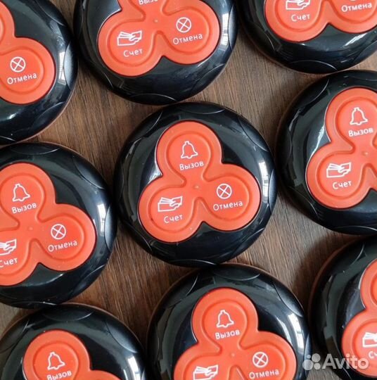 Кнопка вызова официанта Классик и часы официанта