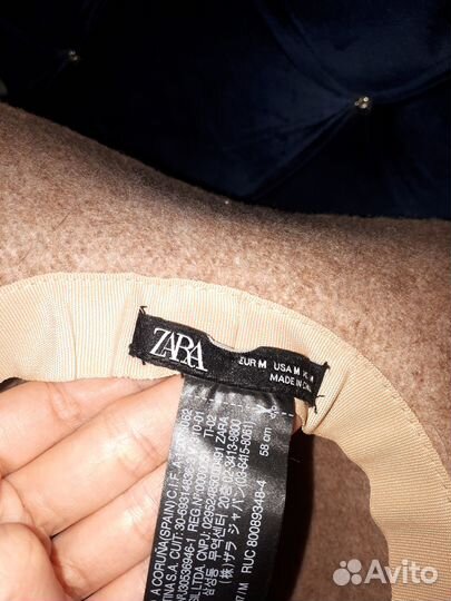 Шерстяная (фетровая) шляпа с мягкими полями