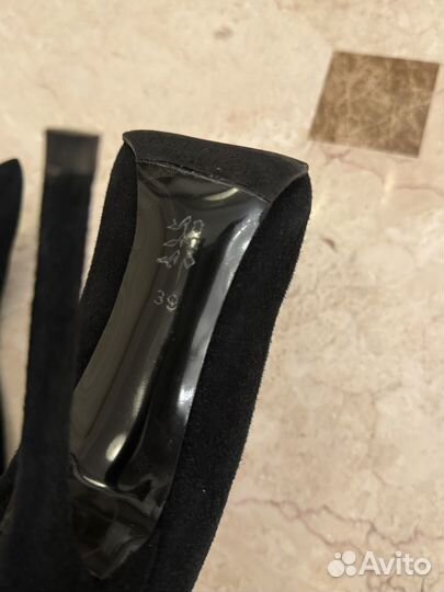 Туфли Италия замша