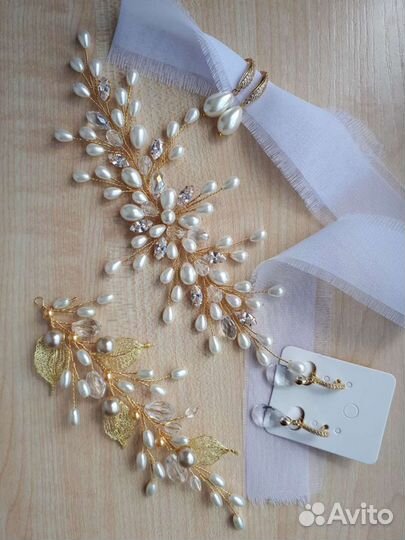 Украшение для волос/ веточка