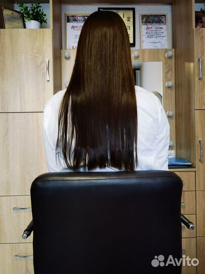 Прокат натуральных волос на заколках