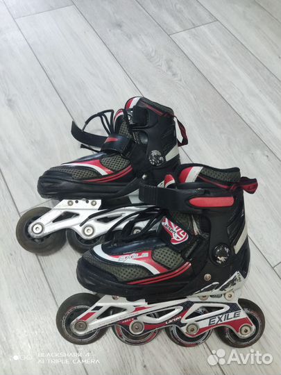 Роликовые коньки детские раздвижные