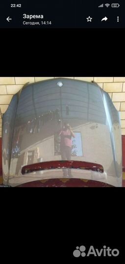 Капот AMG оригинал банан Мерседес