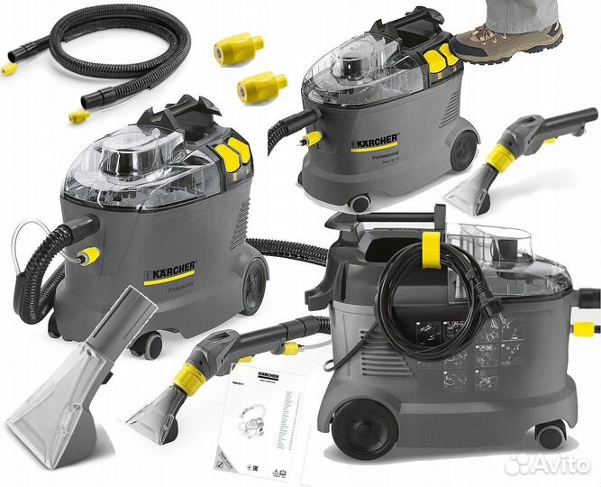 Аренда моющего пылесоса karcher puzzi 8 1c