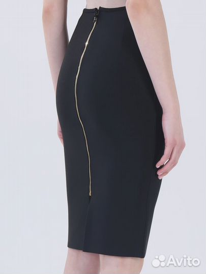 Однотонная юбка-карандаш Roland Mouret