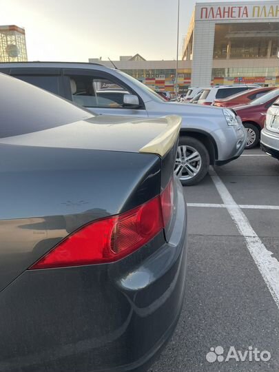 Лип спойлер Honda Accord 7