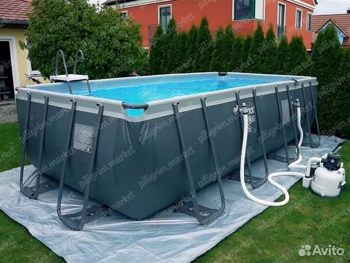 Каркасный бассейн 549х274х132 см